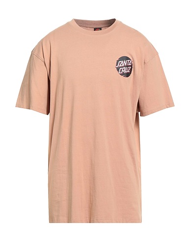 SANTA CRUZ T-shirt Beige 100% Cotton