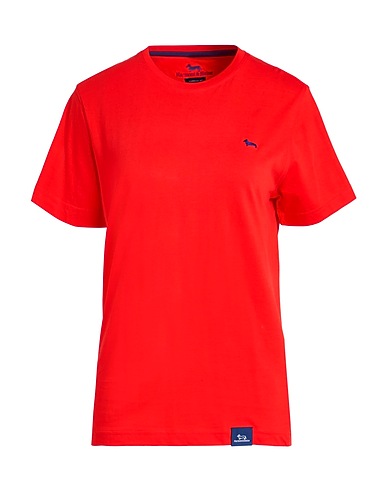 HARMONT & BLAINE Basic T-Shirt Red 100% Cotton