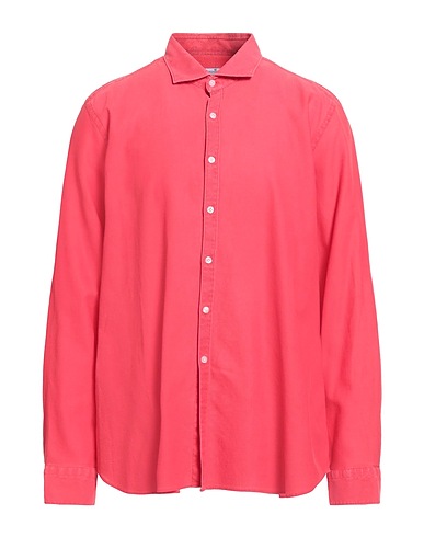 SONRISA Solid color shirt ROSSO 100% Cotton