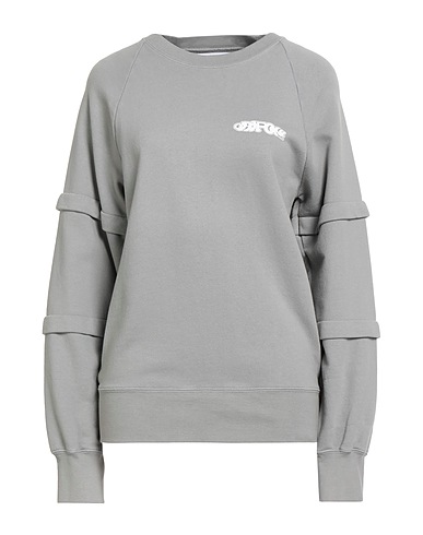 GRIFONI Sweatshirt Grau 100% Baumwolle