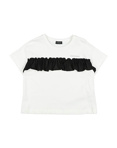 MONNALISA T-shirt White 100% Cotton