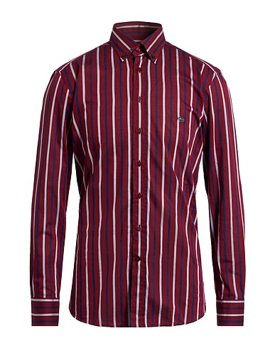 ETRO Striped shirt Burgundy 100% Cotton