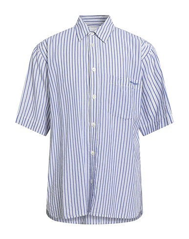 ISABEL MARANT Camicia a righe Blu 100% Cotone, Poliestere