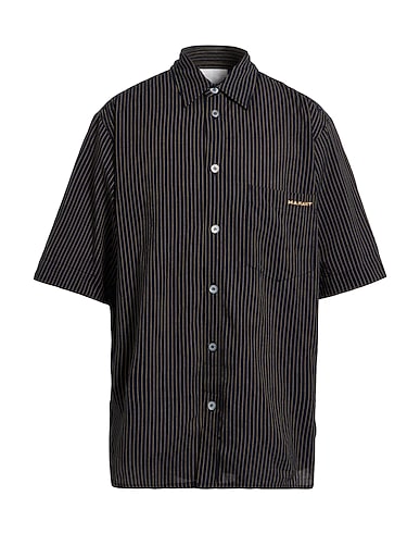 ISABEL MARANT Ριγέ πουκάμισο Σκούρο μπλε της νύχτας 100% Βαμβάκι, Πολυεστέρας