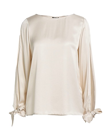 LIU •JO Top Beige 100% Viscose