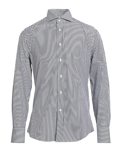 BRUNELLO CUCINELLI Striped shirt Black 100% Cotton
