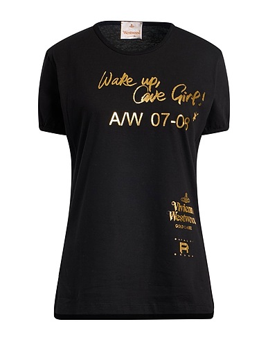 VIVIENNE WESTWOOD T-shirt Black 100% Cotton