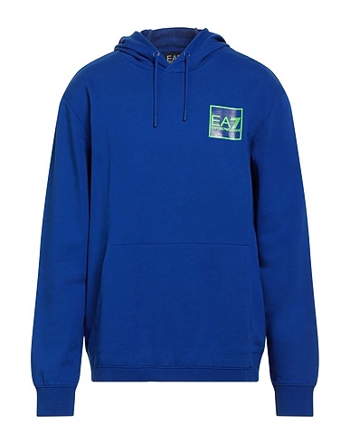 EMPORIO ARMANI Hooded track jacket BLU CHINA 100% Cotton