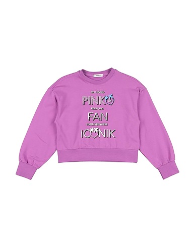 PINKO UP Felpa Viola 94% Cotone, 6% Elastan