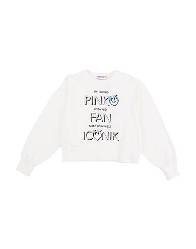 PINKO UP Felpa Bianco 94% Cotone, 6% Elastan