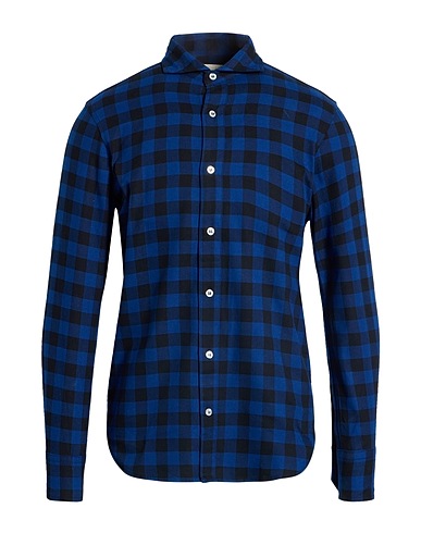 ARPÈGE HERITAGE Camicia a quadri Blu 100% Cotone