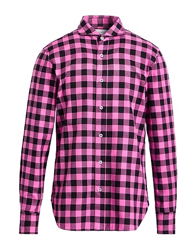 ARPÈGE HERITAGE Camicia a quadri Rosa 100% Cotone