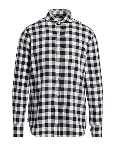 ARPÈGE HERITAGE Camicia a quadri Avorio 100% Cotone