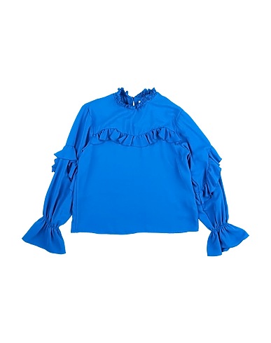 L:Ú L:Ú by MISS GRANT Top Blue 100% Polyester