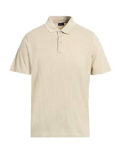 PAUL & SHARK Polo shirt Beige 100% Cotton