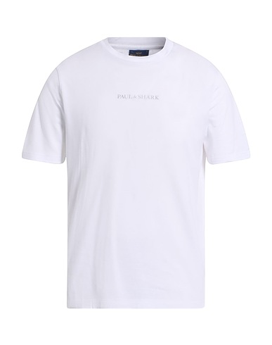 PAUL & SHARK T-shirt Bianco 100% Cotone