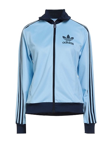 ADIDAS ORIGINALS Sweatshirt Sky blue 52% Cotton, 48% Polyester