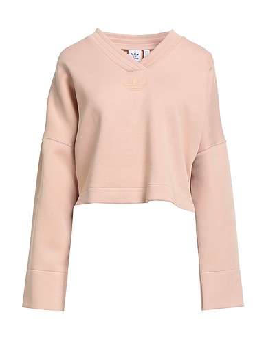 ADIDAS ORIGINALS Sweatshirt Beige 53% Cotton, 47% Polyester