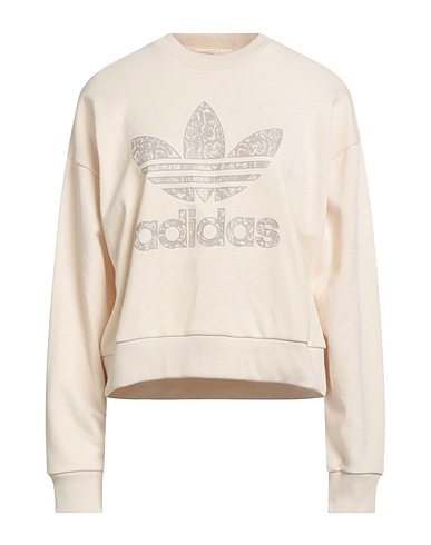 ADIDAS ORIGINALS Φούτερ Κρεμ 100% Βαμβάκι