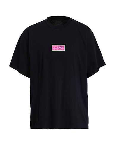 MM6 MAISON MARGIELA Basic T-shirt Black 100% Cotton