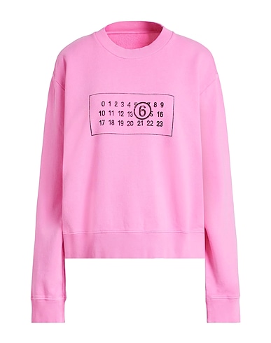 MM6 MAISON MARGIELA スウェット ピンク コットン 100%