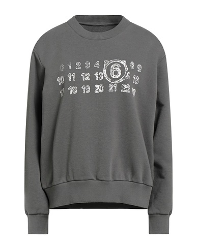 MM6 MAISON MARGIELA Sweatshirt Grey 65% Cotton, 35% Polyester