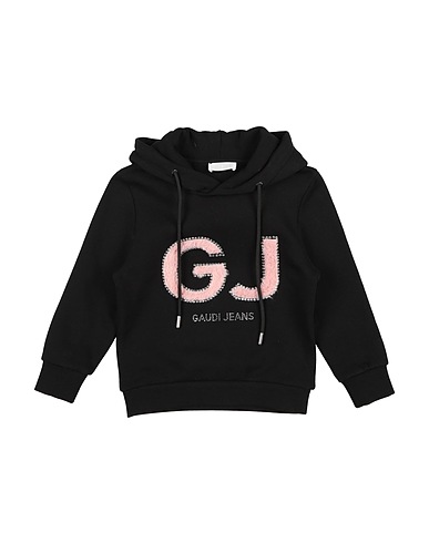 GAUDÌ Sweatshirt JEANS Black 100% Cotton