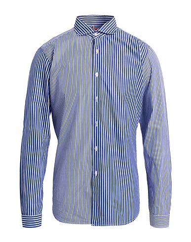 GRIGIO Striped shirt WASHED BLU 100% Cotton
