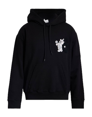 MM6 MAISON MARGIELA Φούτερ Μαύρο 100% Βαμβάκι