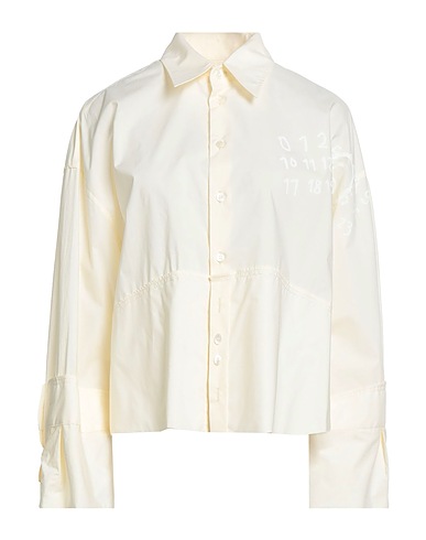 MM6 MAISON MARGIELA Shirts Ivory 100% Cotton