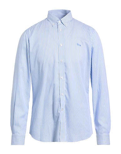 HARMONT & BLAINE Striped shirt Sky blue 100% Lyocell