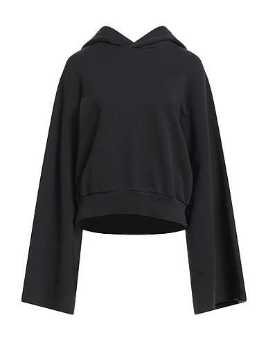 MM6 MAISON MARGIELA Hooded track jacket  Charcoal 100% Cotton