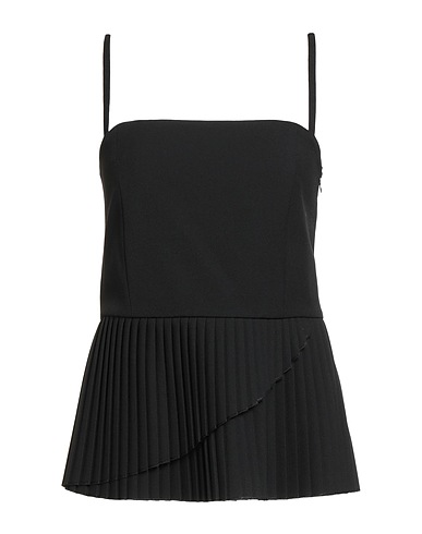 MM6 MAISON MARGIELA Top Black 67% Polyester, 29% Viscose, 4% Elastane