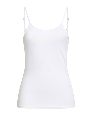 MAJESTIC FILATURES Top White 94% Viscose, 6% Elastane