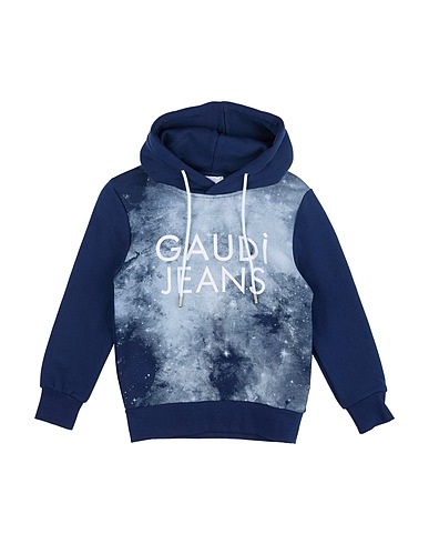 GAUDÌ Sweatshirt JEANS Navy blue 100% Cotton