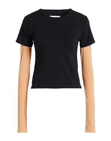 MM6 MAISON MARGIELA T-shirts 90% Cotton, 10% Elastane
