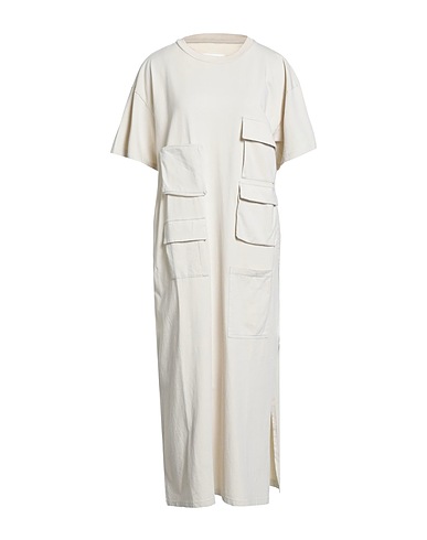 MM6 MAISON MARGIELA Midi dress Beige 100% Cotton