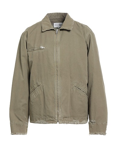 MM6 MAISON MARGIELA Solid colour shirt Khaki 100% Cotton