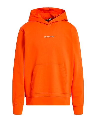 LIU •JO MAN Felpa Arancione 90% Cotone, 10% Elastan