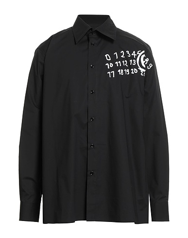 MM6 MAISON MARGIELA Shirts Black 100% Cotton