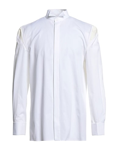 MM6 MAISON MARGIELA Solid color shirt White 100% Cotton