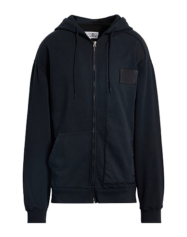 MM6 MAISON MARGIELA Hooded track jacket 100% Cotton, Elastane