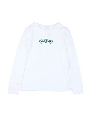 L:Ú L:Ú by MISS GRANT T-shirt White Cotton, Silk, Elastane