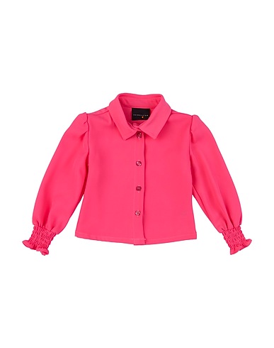 MARC ELLIS Solid colour shirts & blouses Fuchsia 95% Polyester, 5% Elastane