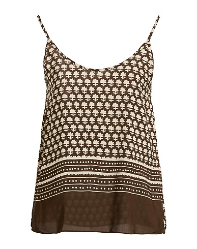 I BLUES Camisole Dark brown 100% Viscose