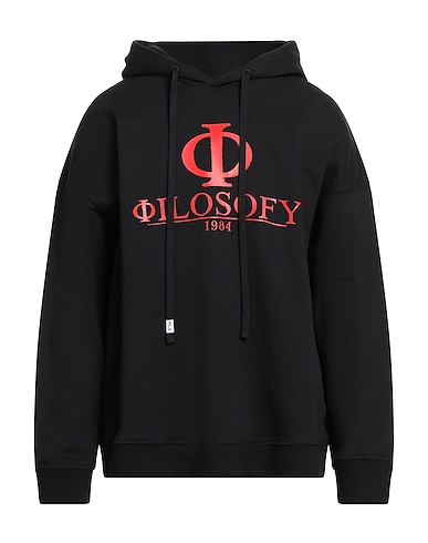 PHILOSOPHY di LORENZO SERAFINI Hooded track jacket 100% Cotton