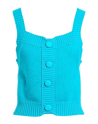 TOY G. Top Turchese 56% Viscosa, 28% Poliestere, 16% Poliammide