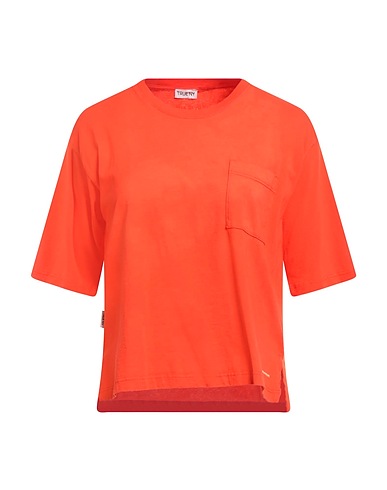 TRUE NY Basic T-Shirt Orange 100% Cotton