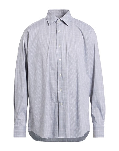 BAGUTTA Patterned shirt 75% Cotton, 22% Polyamide, 3% Elastane