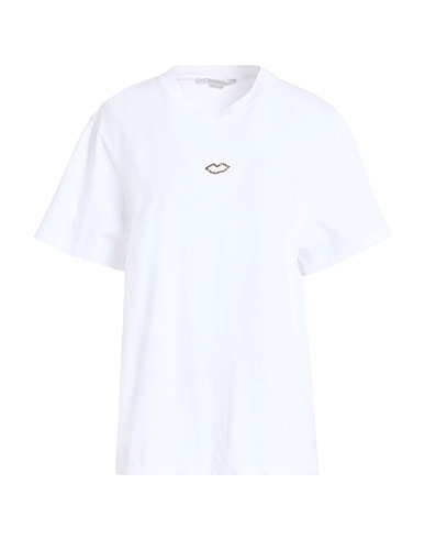 STELLA McCARTNEY Basic T-Shirt White 100% Cotton
